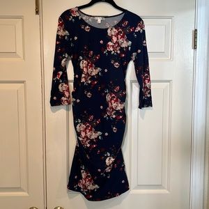 Nine Britton floral maternity dress